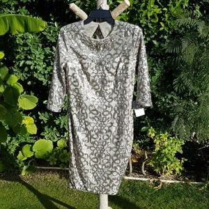 Adriana Papell Womens Night Dress sz 8